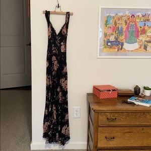 Kimchi Blue Black Sheer Dress